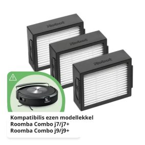    3 db-os szűrő csomag Roomba Combo j7 és j9 C10 max sorozathoz 