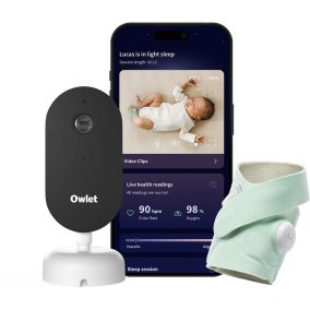 Owlet DreamDuo: DreamSockTM (Menta) & OwletTM2 kamera